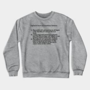 Kepler's Laws of Planetary Motion Crewneck Sweatshirt